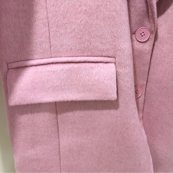express Peacoat buttons wool blend pink size XL Womens - Picture 7 of 7